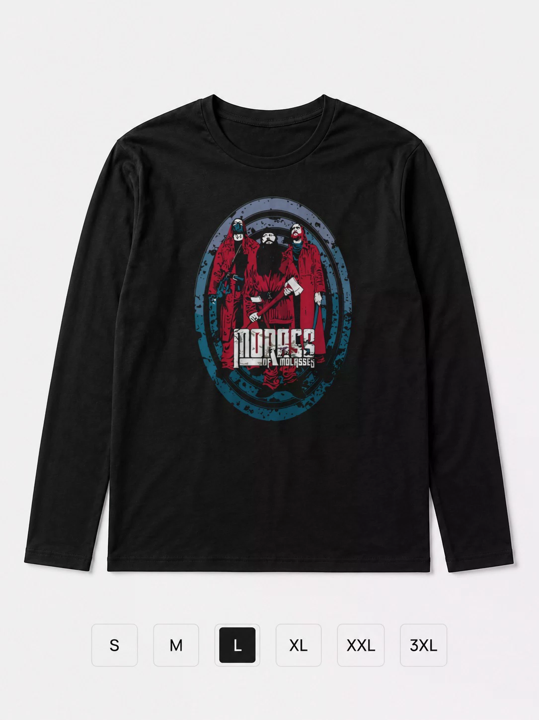 Лонгслив Morass of molasses