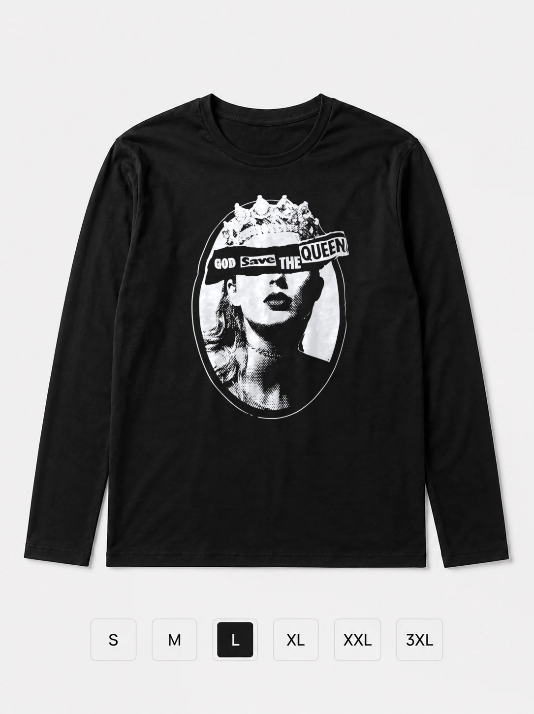 Лонгслив God Save The Queen (Тейлор Свифт)