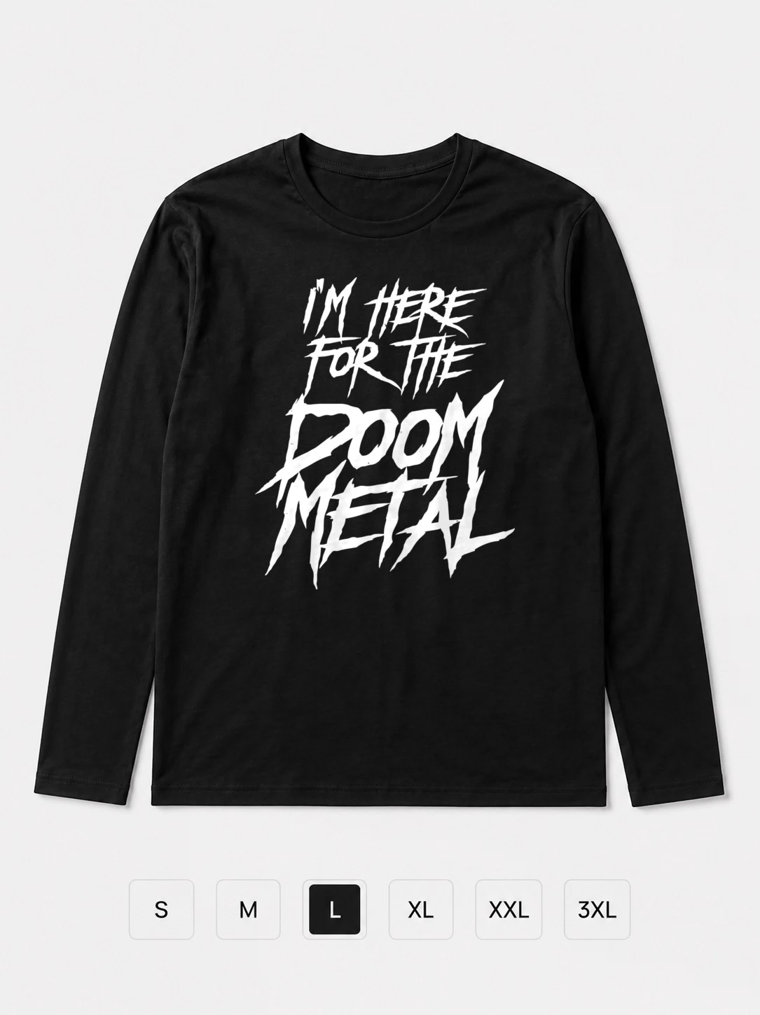 Лонгслив Doom Metal