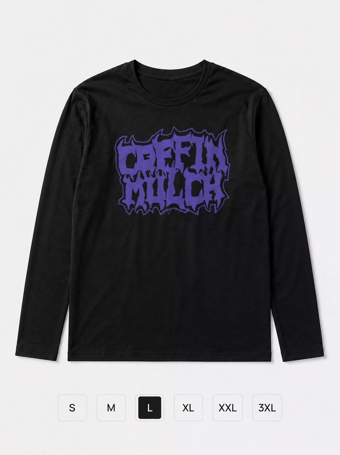 Лонгслив Coffin mulch
