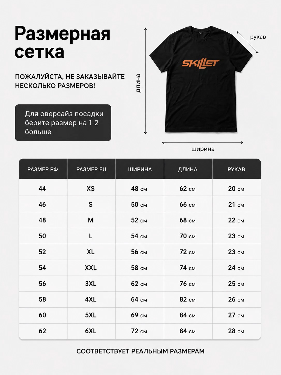 Детали: Футболка Skillet