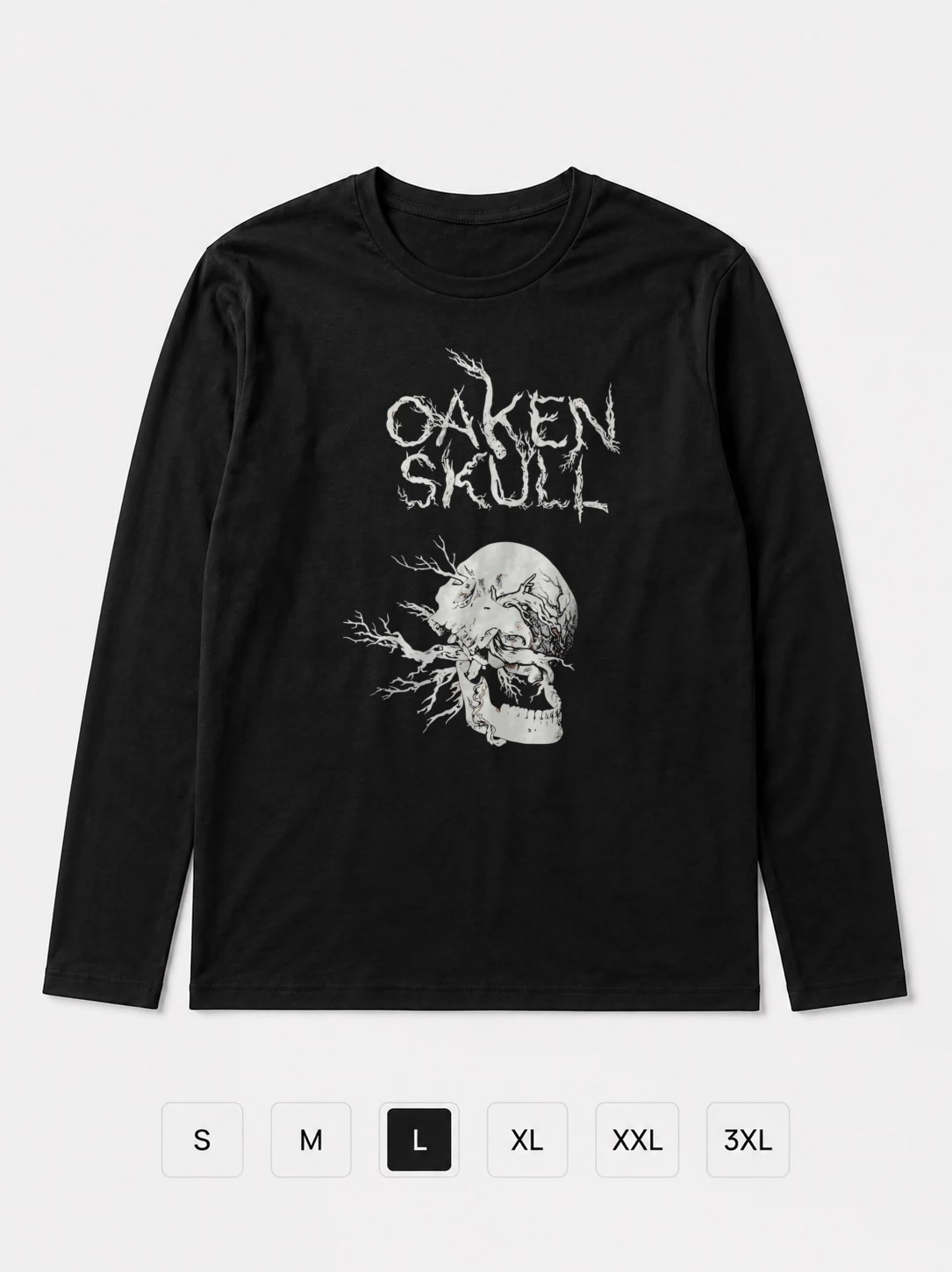 Лонгслив Oaken skull