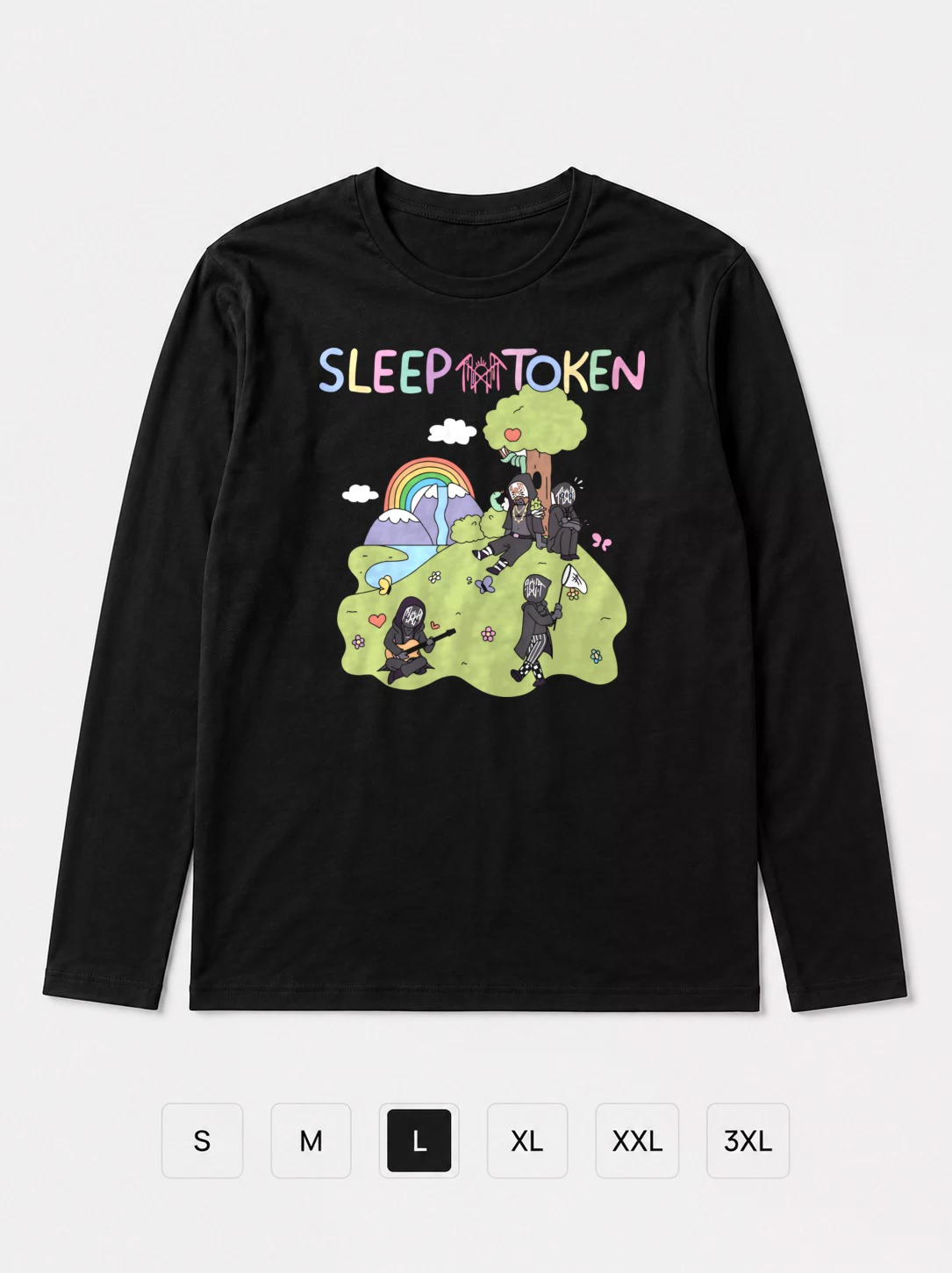 Лонгслив прикол Sleep Token