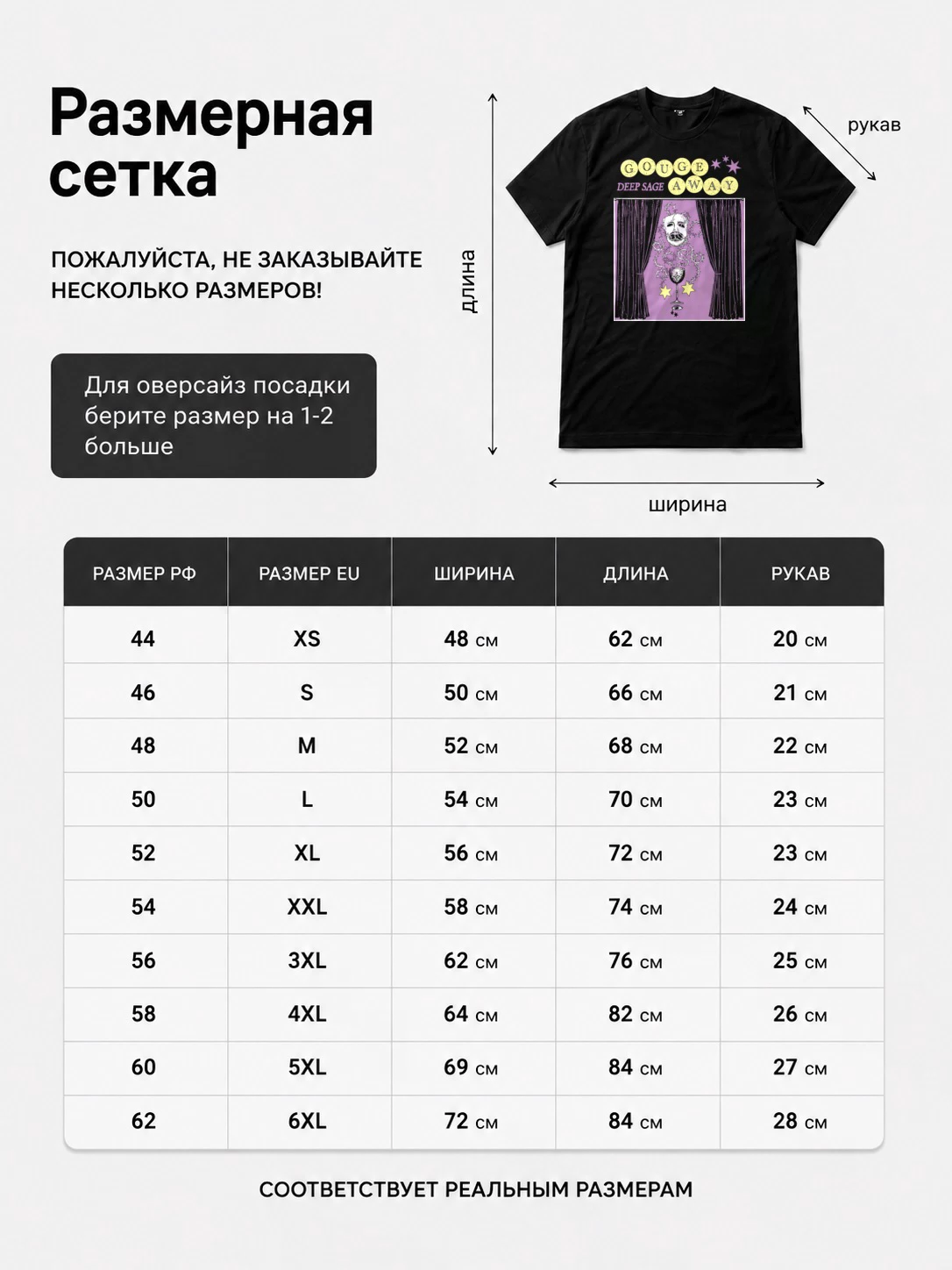 Детали: Футболка Gouge away