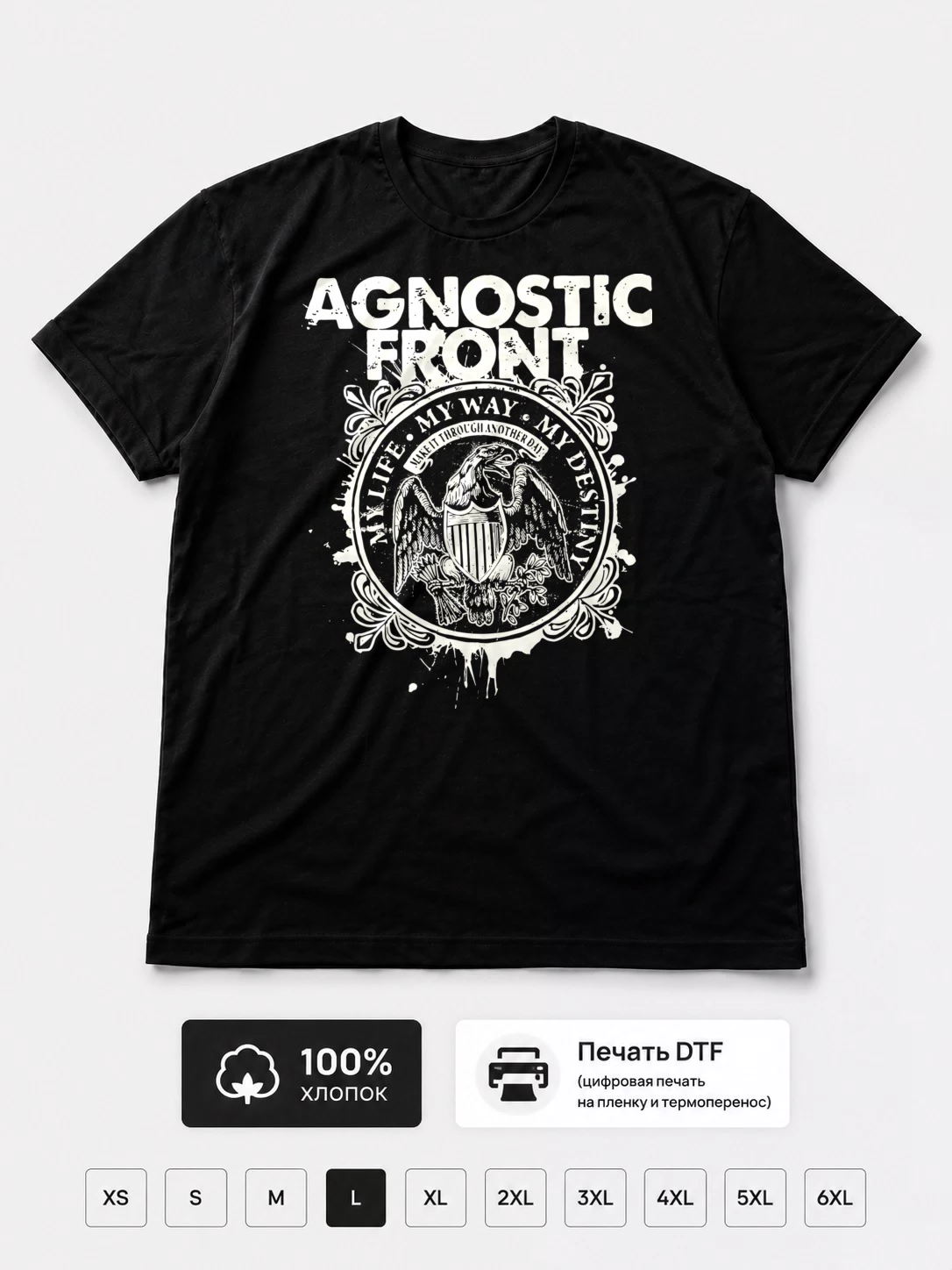Футболка Agnostic Front