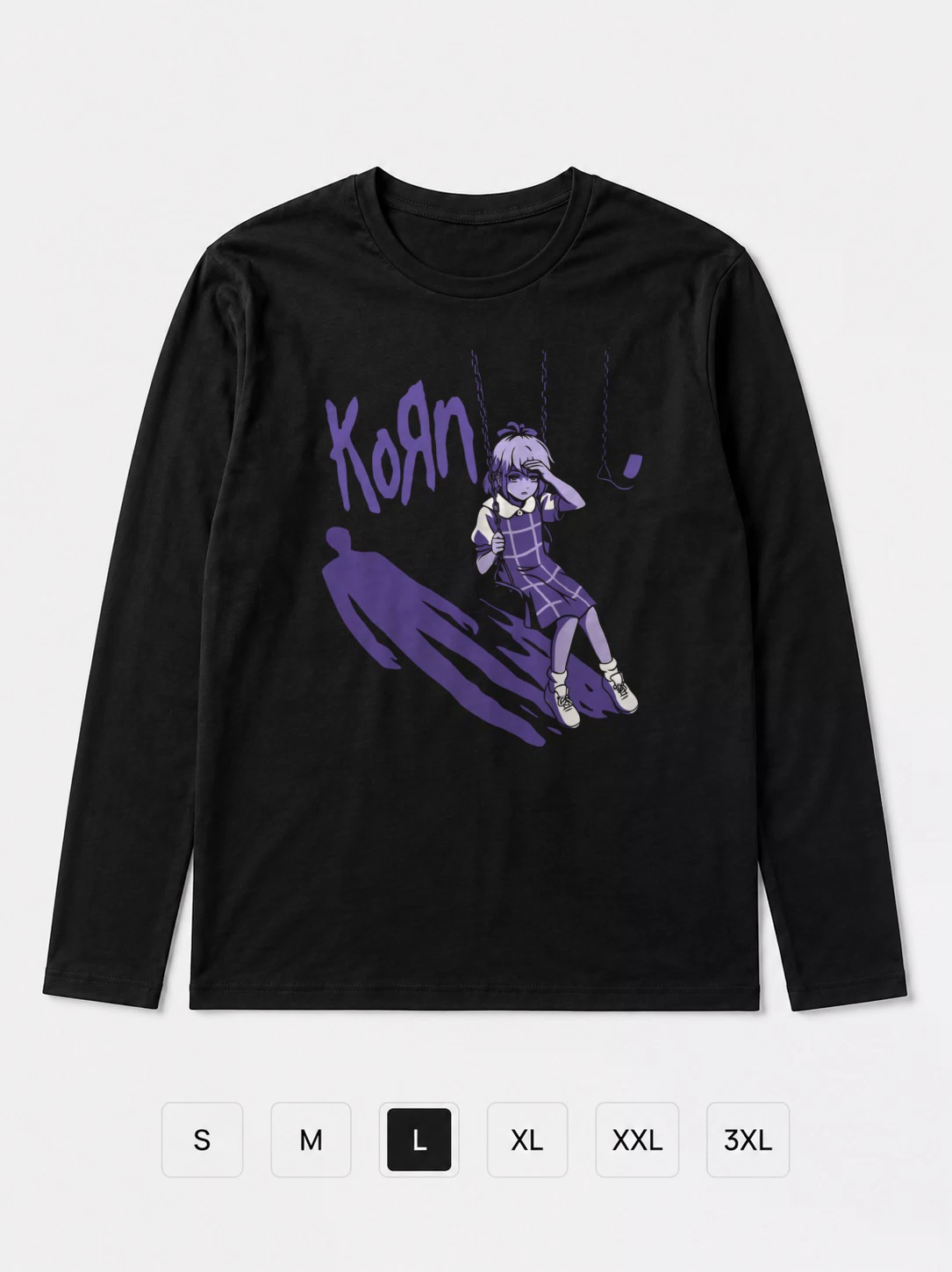 Лонгслив Korn прикол