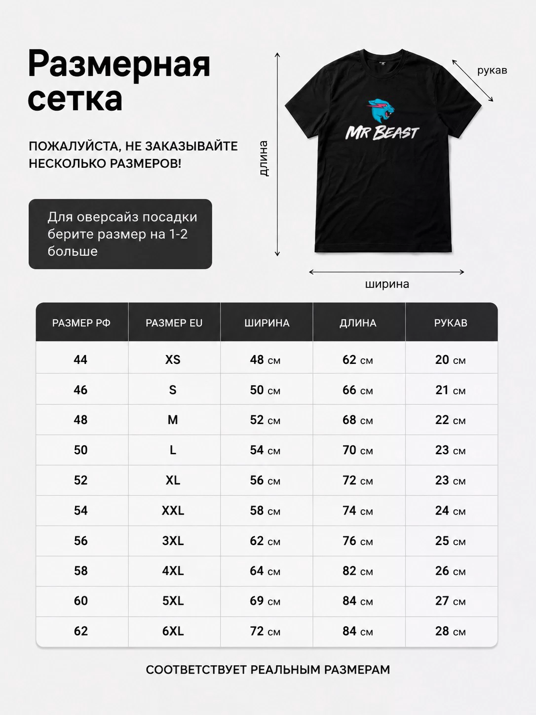 Детали: Футболка Мистер Бист