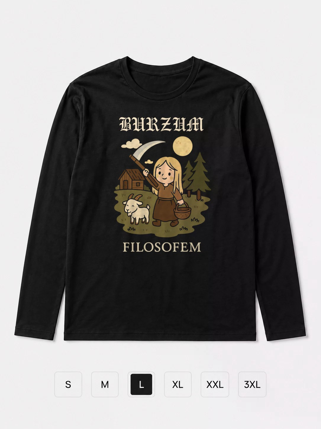 Лонгслив Burzum прикол