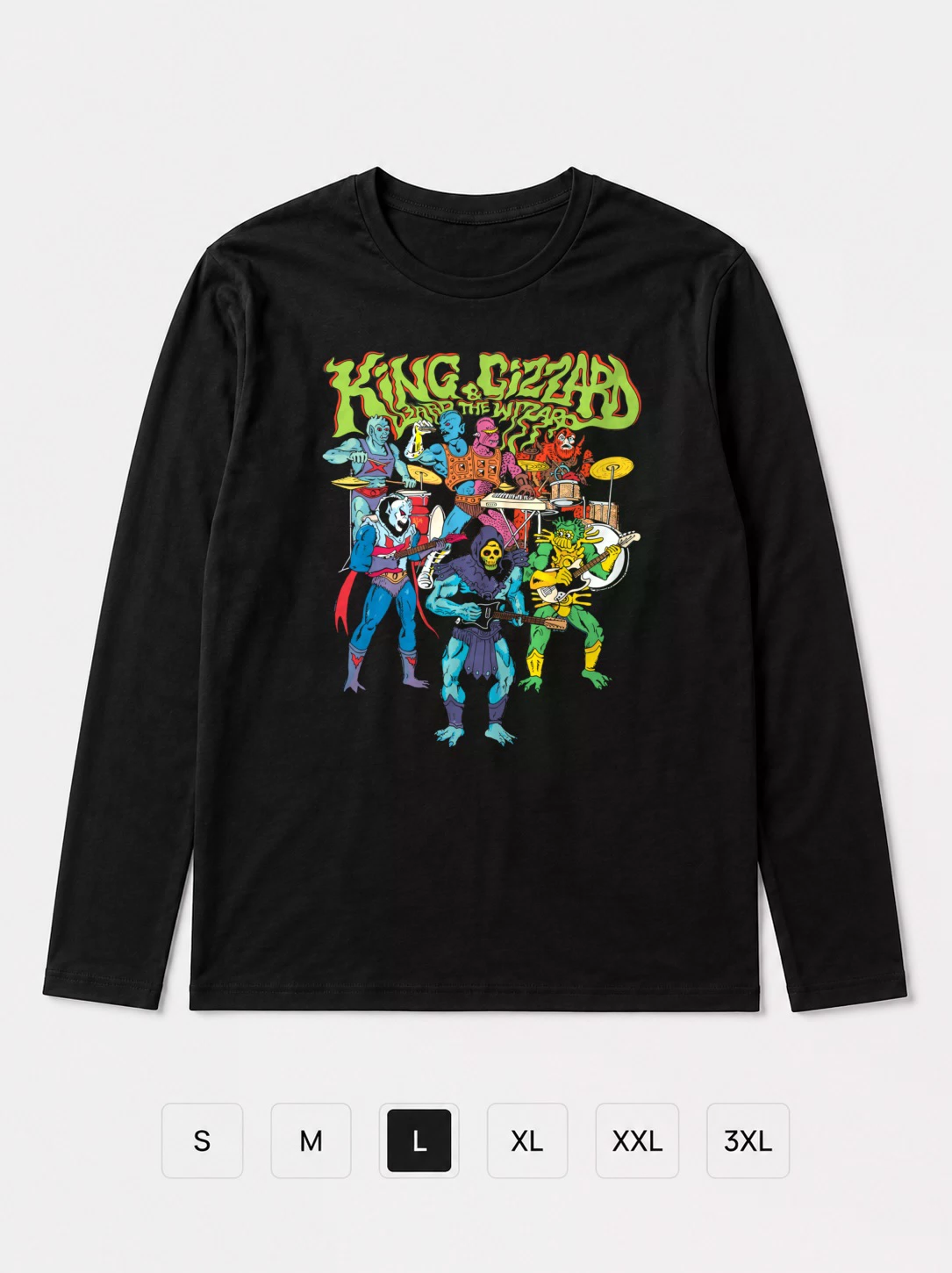 Лонгслив King gizzard & the lizard wizard