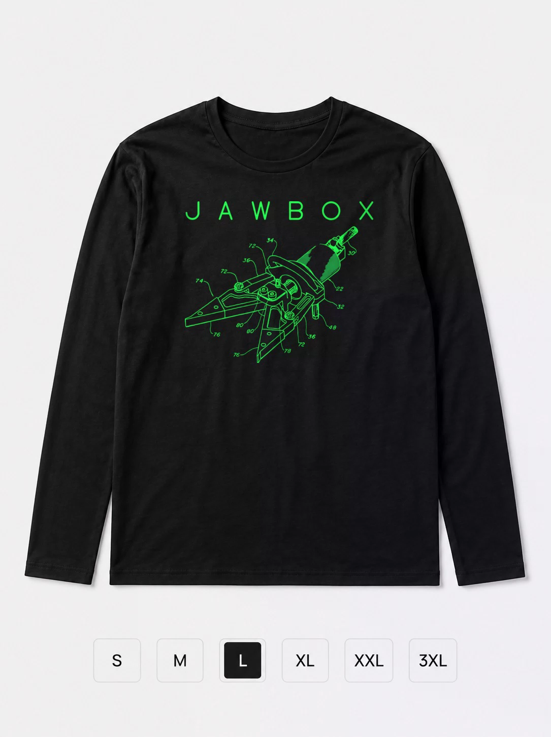 Лонгслив Jawbox
