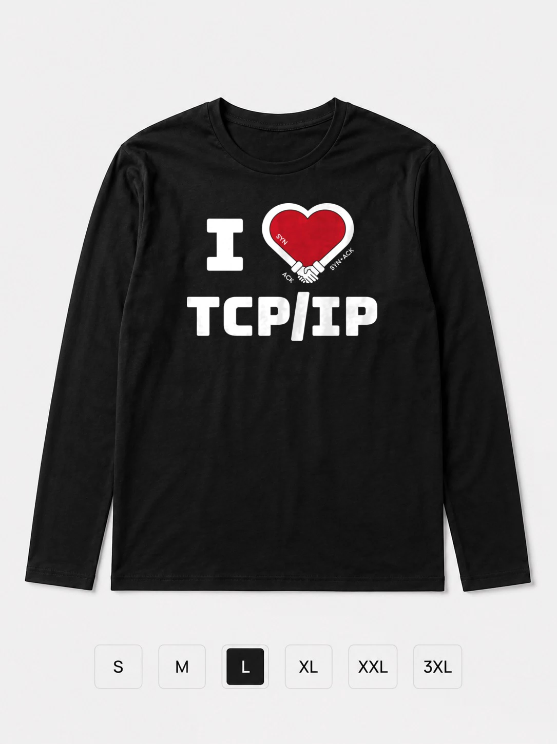 Лонгслив Админ, TCP IP