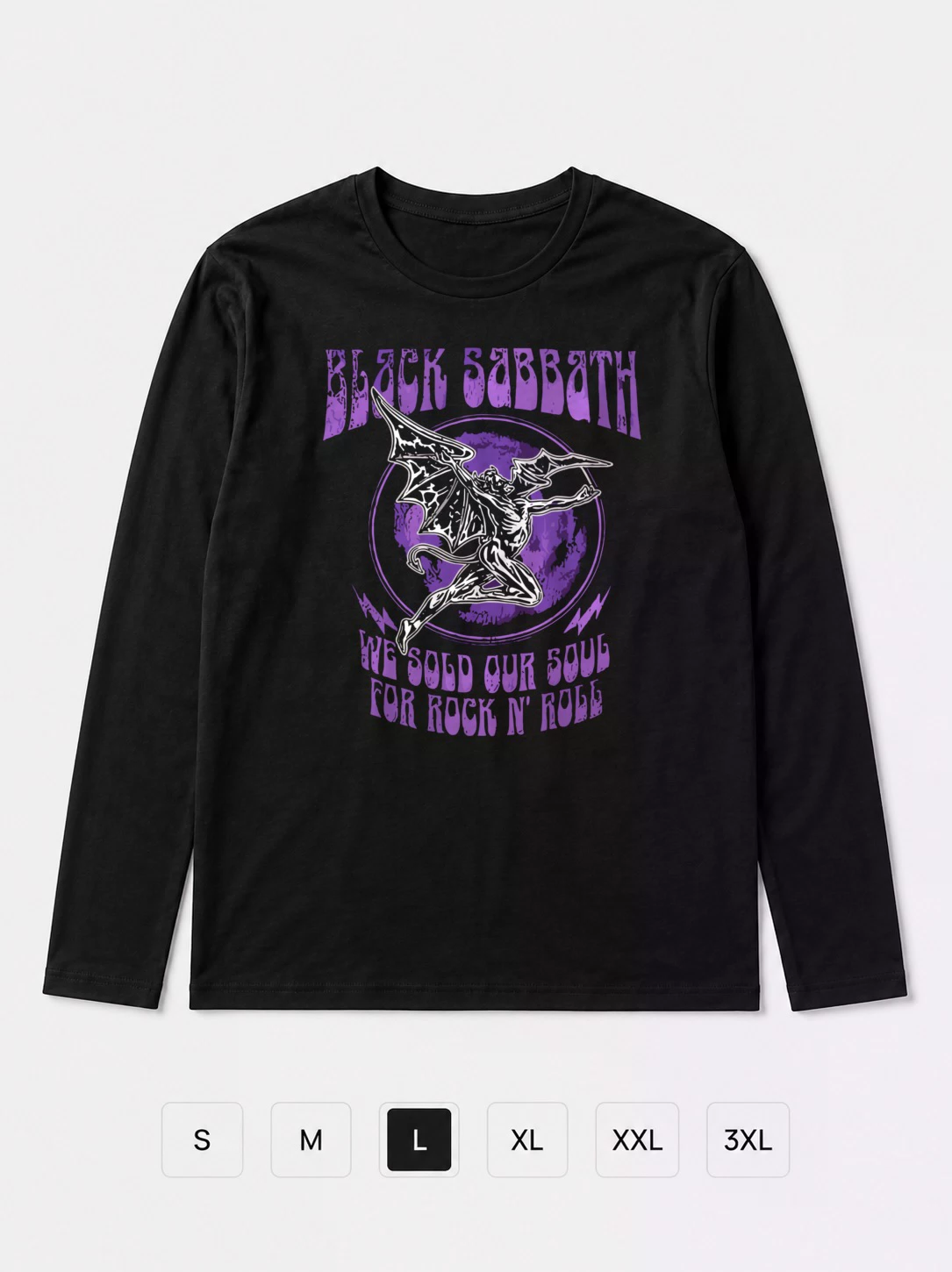 Лонгслив Black sabbath