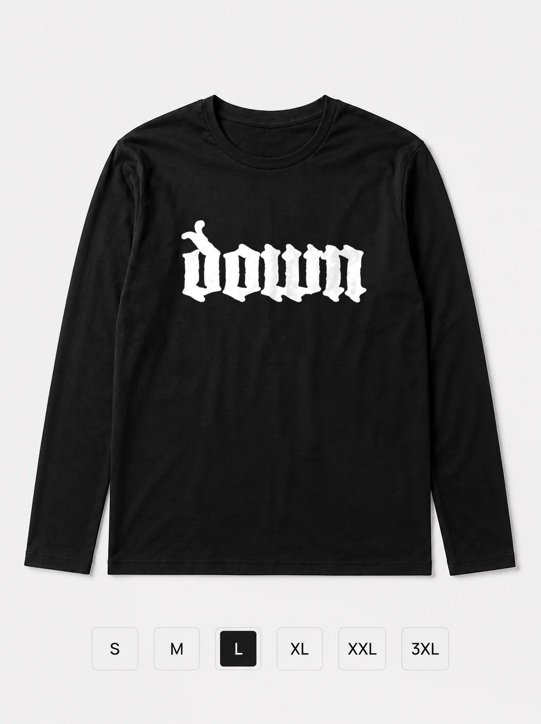 Лонгслив Down