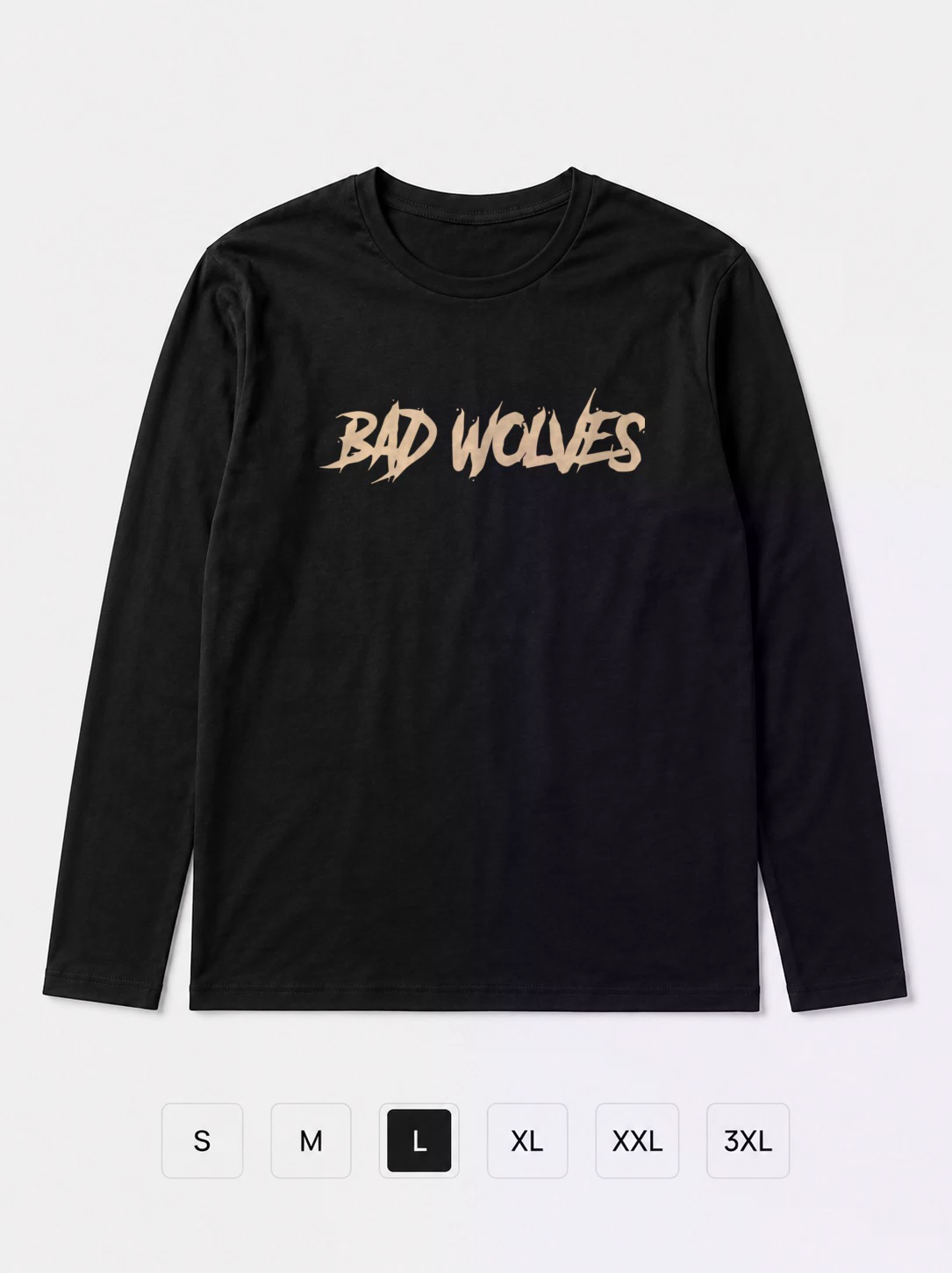 Лонгслив Bad wolves