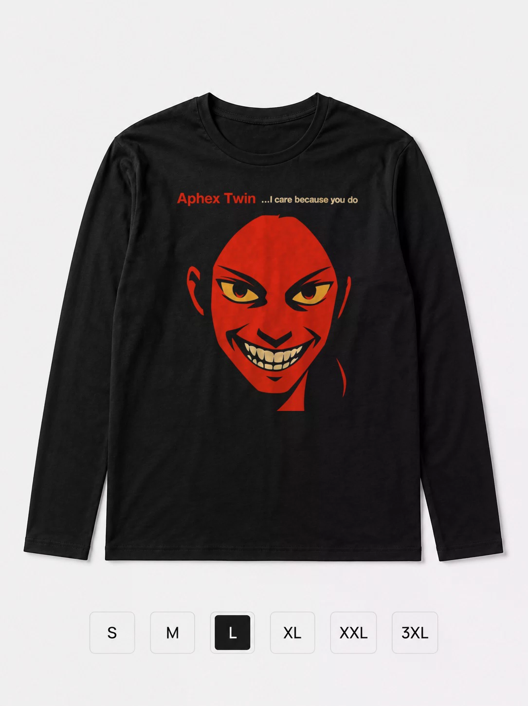 Лонгслив Aphex Twin прикол