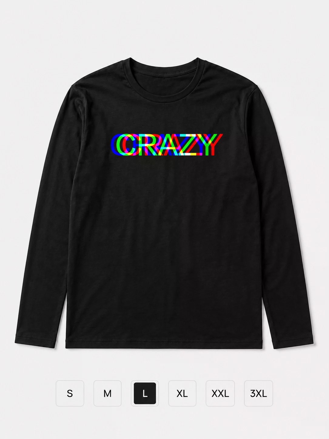 Лонгслив Crazy