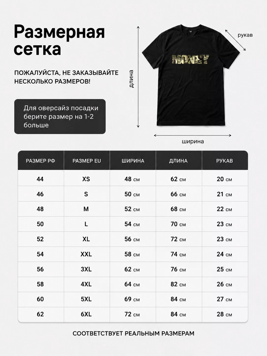 Детали: Футболка Деньги