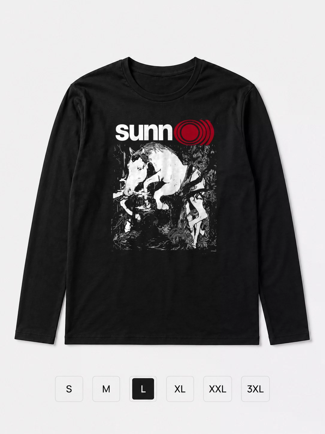 Лонгслив Sun O)))