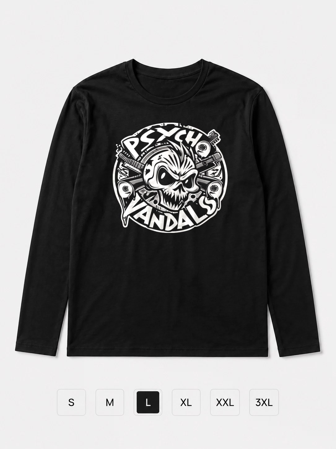 Лонгслив Psycho vandals