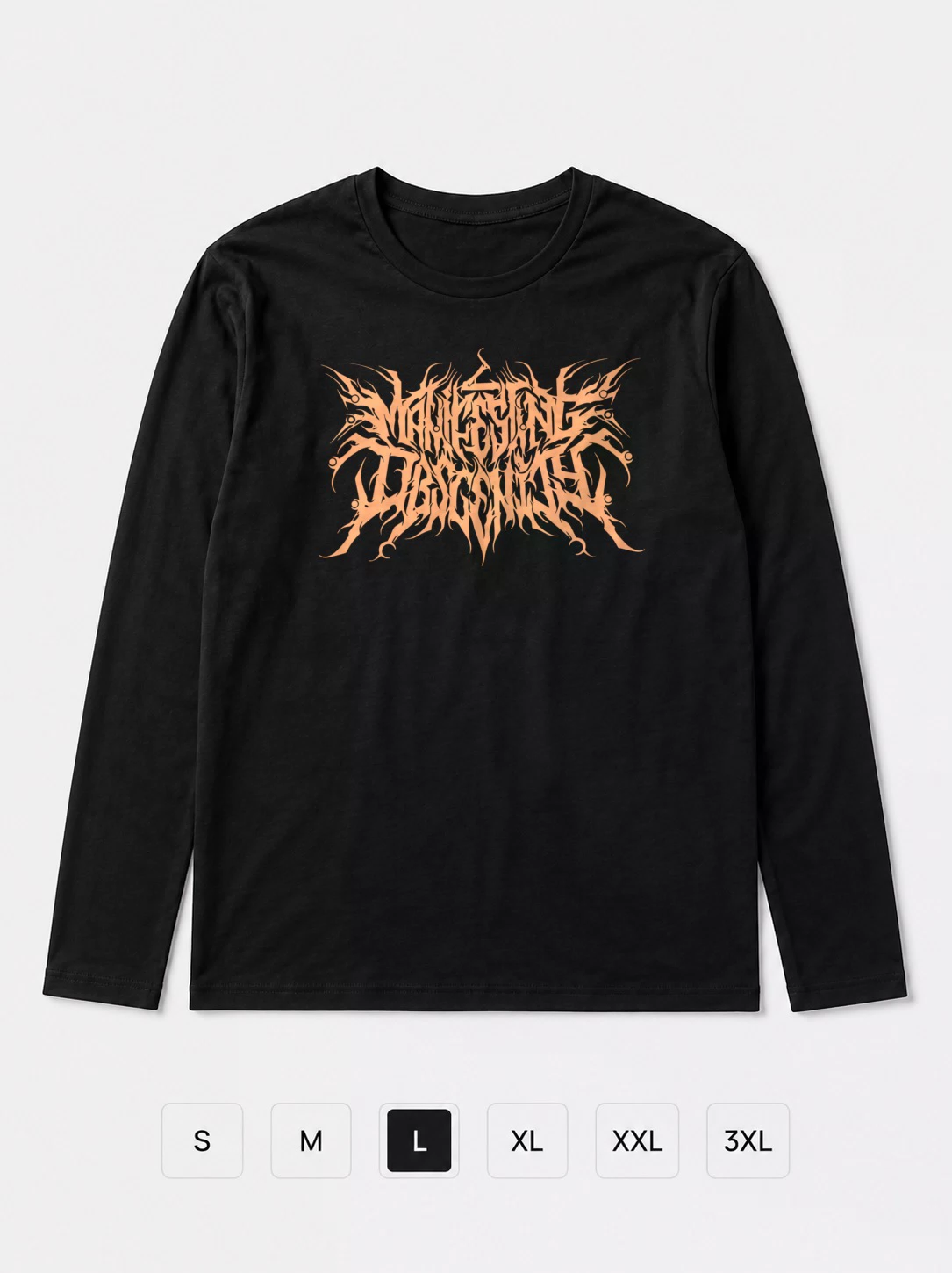 Лонгслив Manifesting obscenity