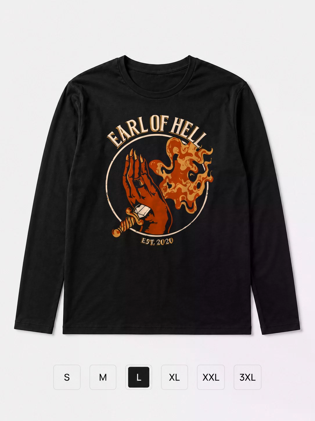 Лонгслив Earl of hell