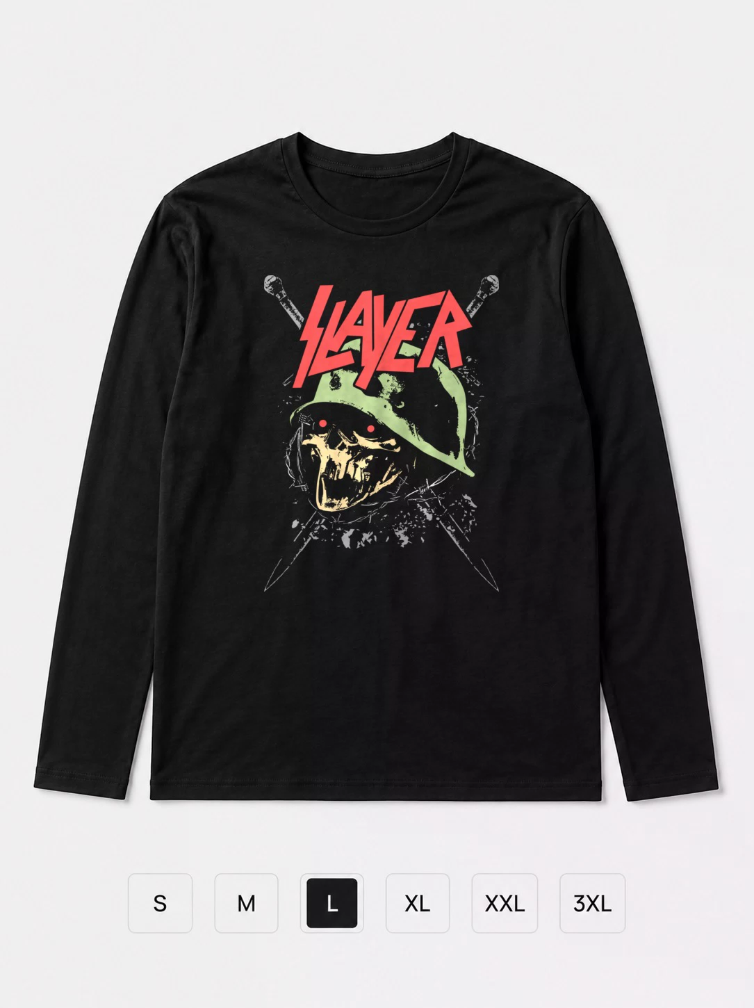 Лонгслив Slayer Fan Art