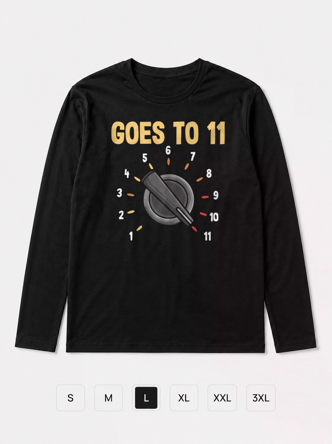 Лонгслив Goes To 11, Spinal Tap