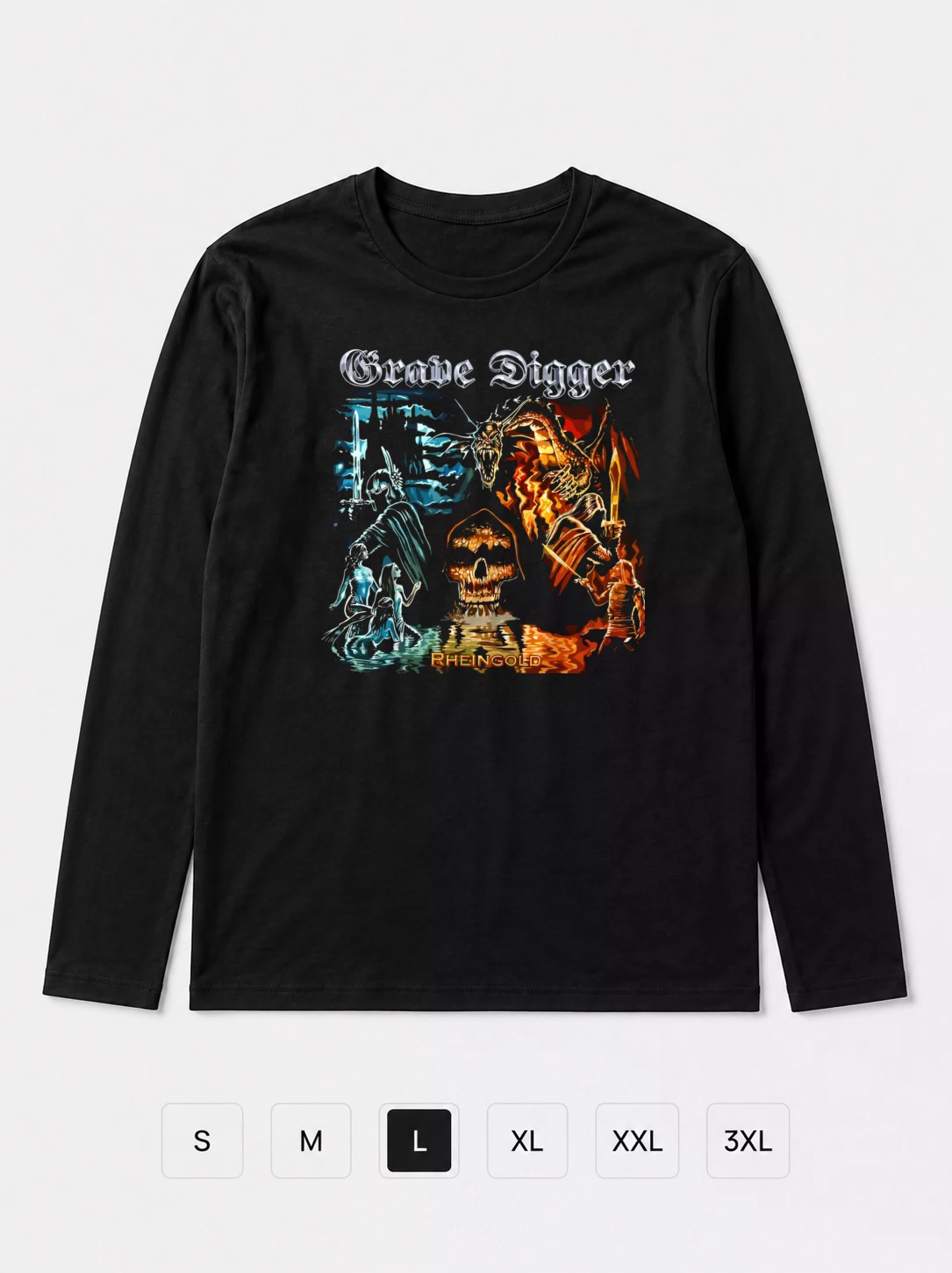 Лонгслив Grave Digger