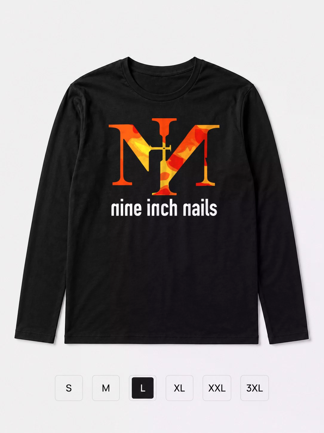 Лонгслив Nine Inch Nails