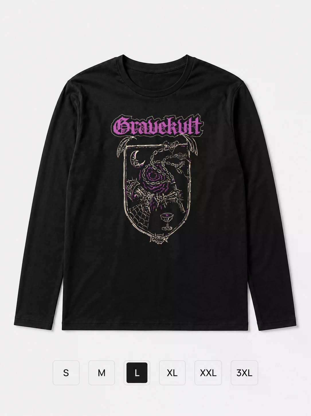 Лонгслив Gravekvlt