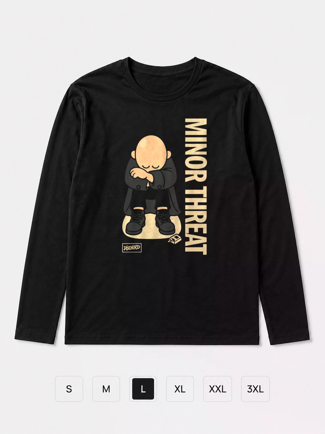 Лонгслив Minor Threat прикол