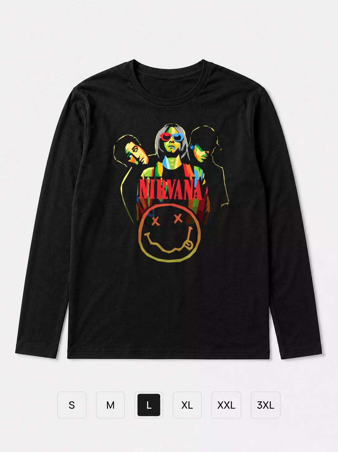 Лонгслив Nirvana