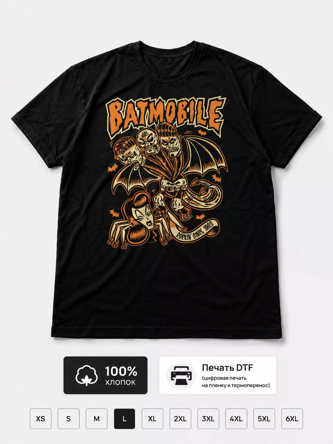 Футболка Batmobile