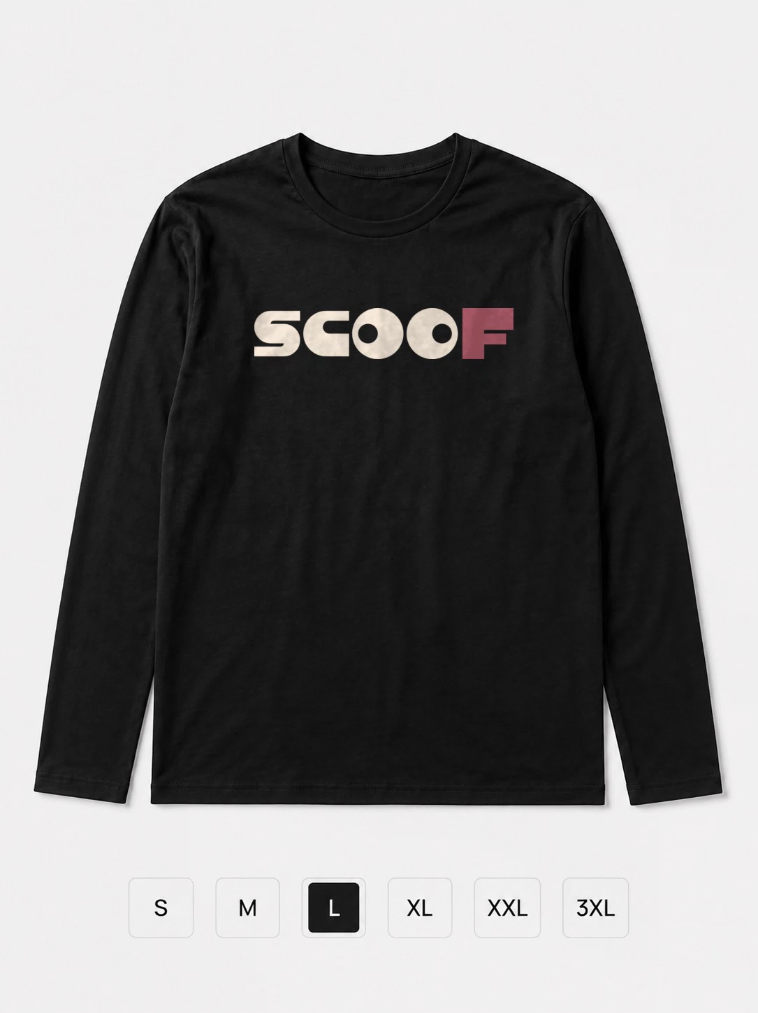 Лонгслив S c o o f, скуф
