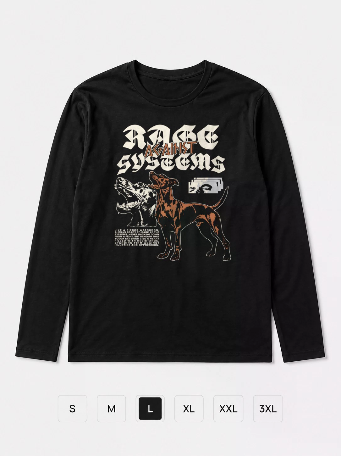 Лонгслив Rage