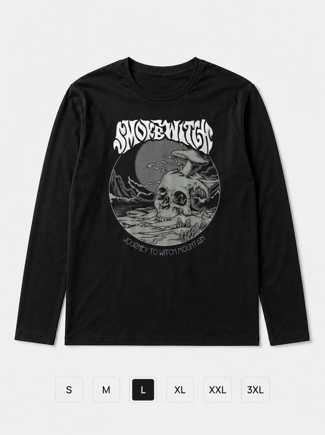 Лонгслив Smoke witch