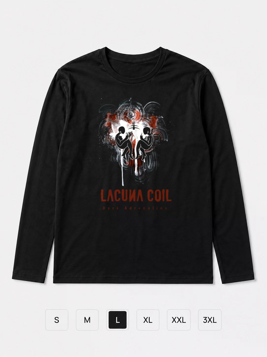 Лонгслив lacuna Coil