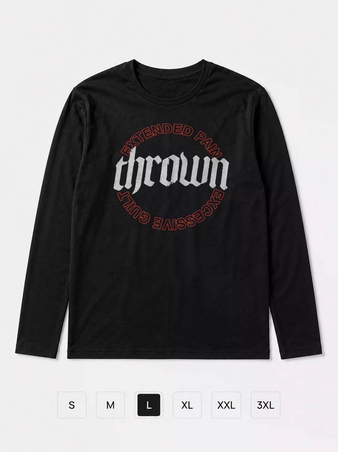 Лонгслив Thrown