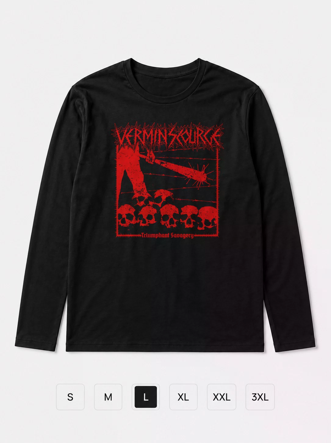 Лонгслив Vermin scourge