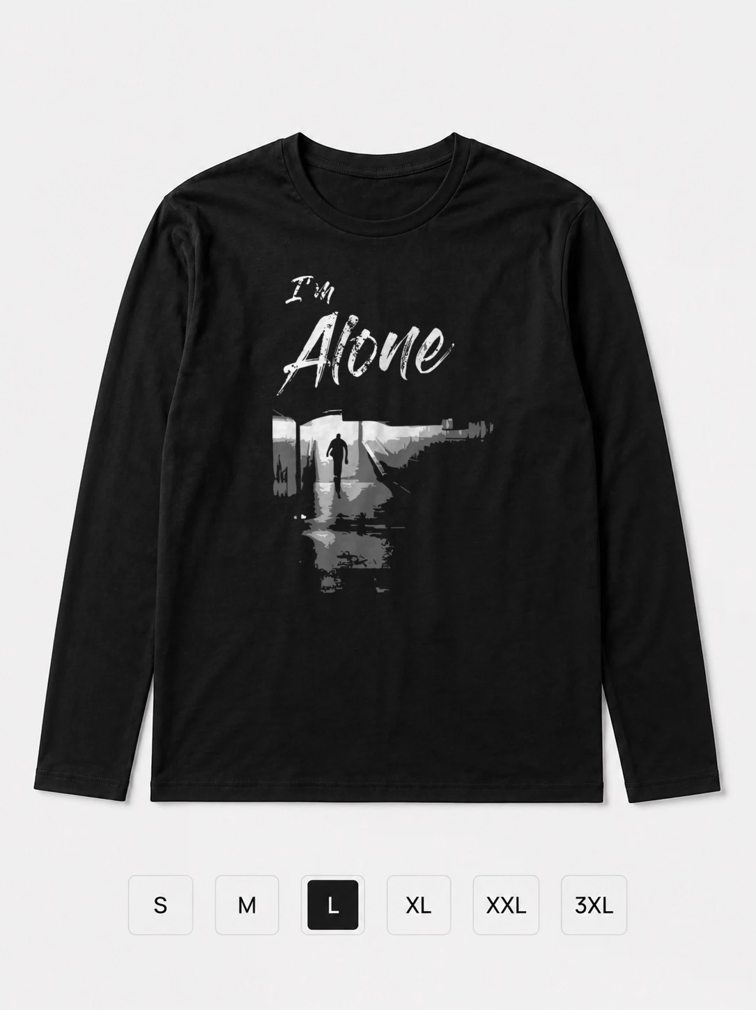 Лонгслив Alone