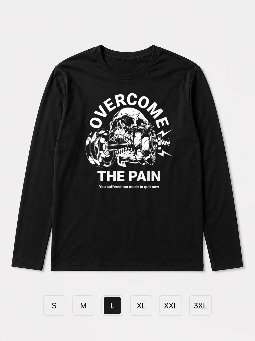 Лонгслив Overcome The Pain