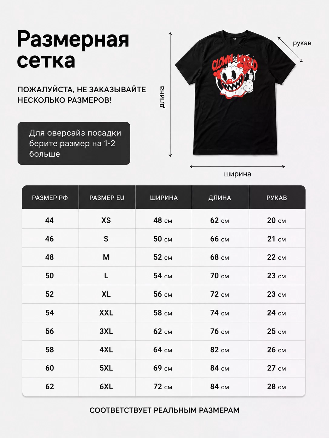 Детали: Футболка Мир клоунов