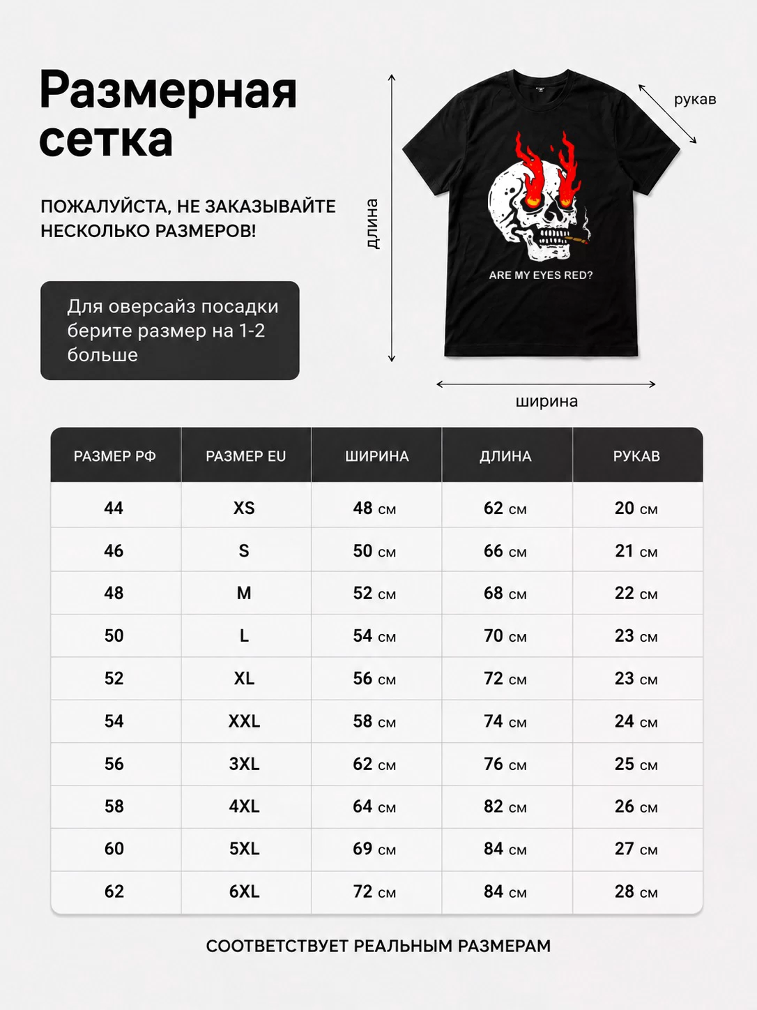 Детали: Футболка У меня красные глаза?