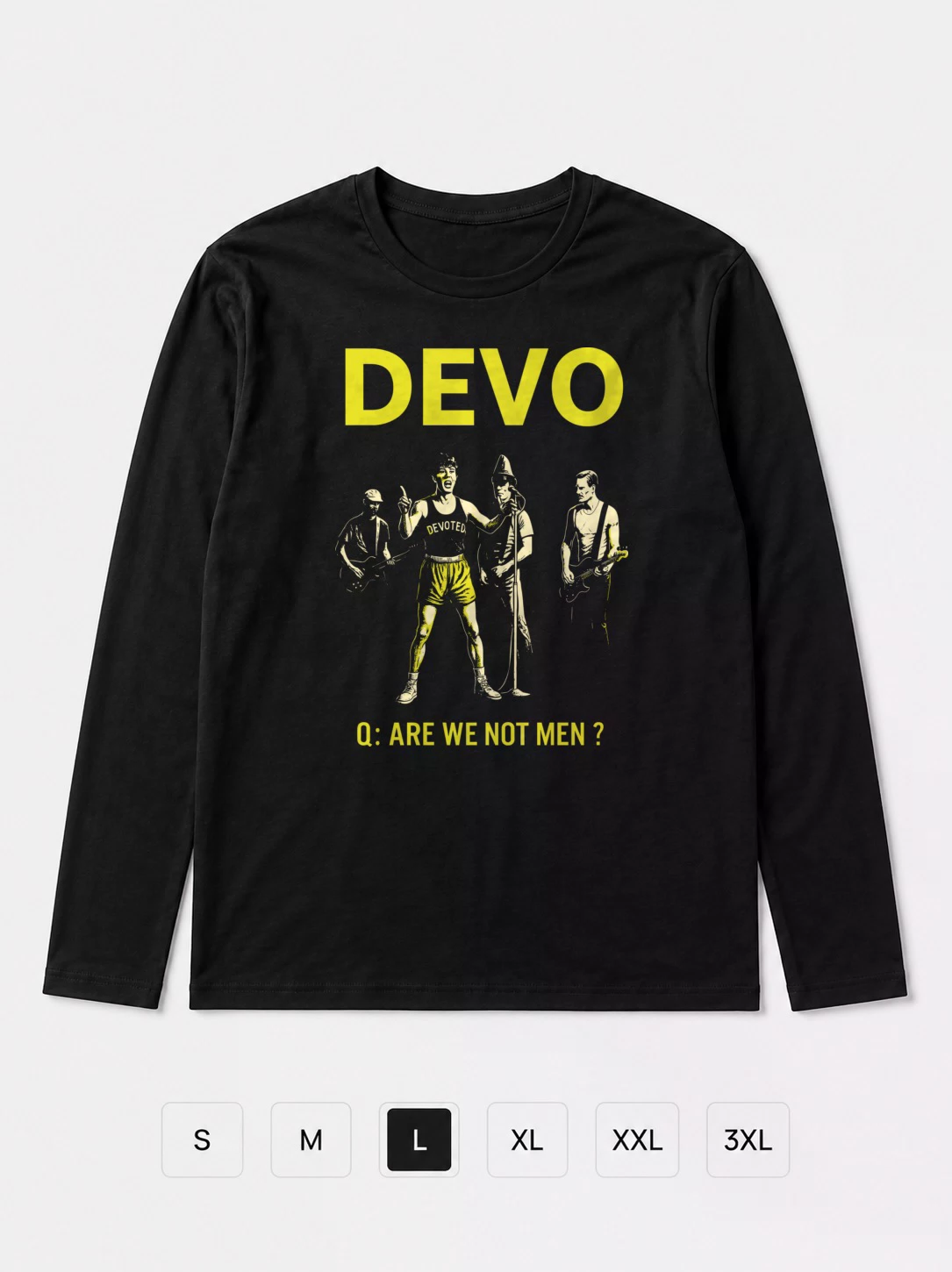 Лонгслив Devo