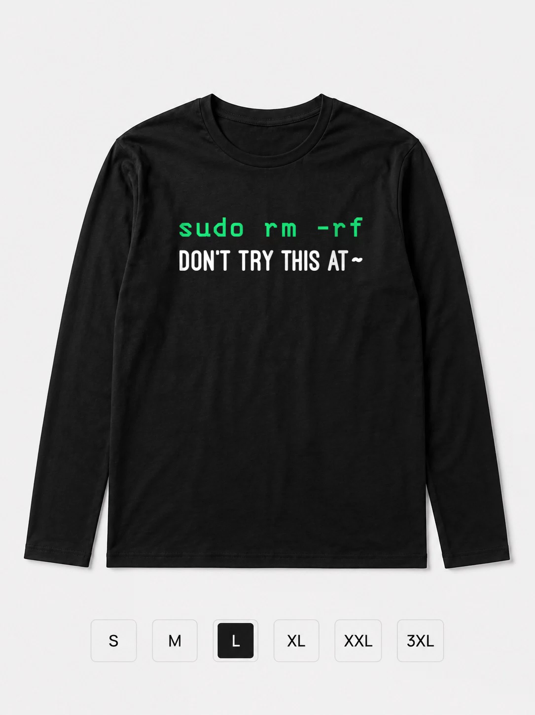 Лонгслив Sudo rm -rf