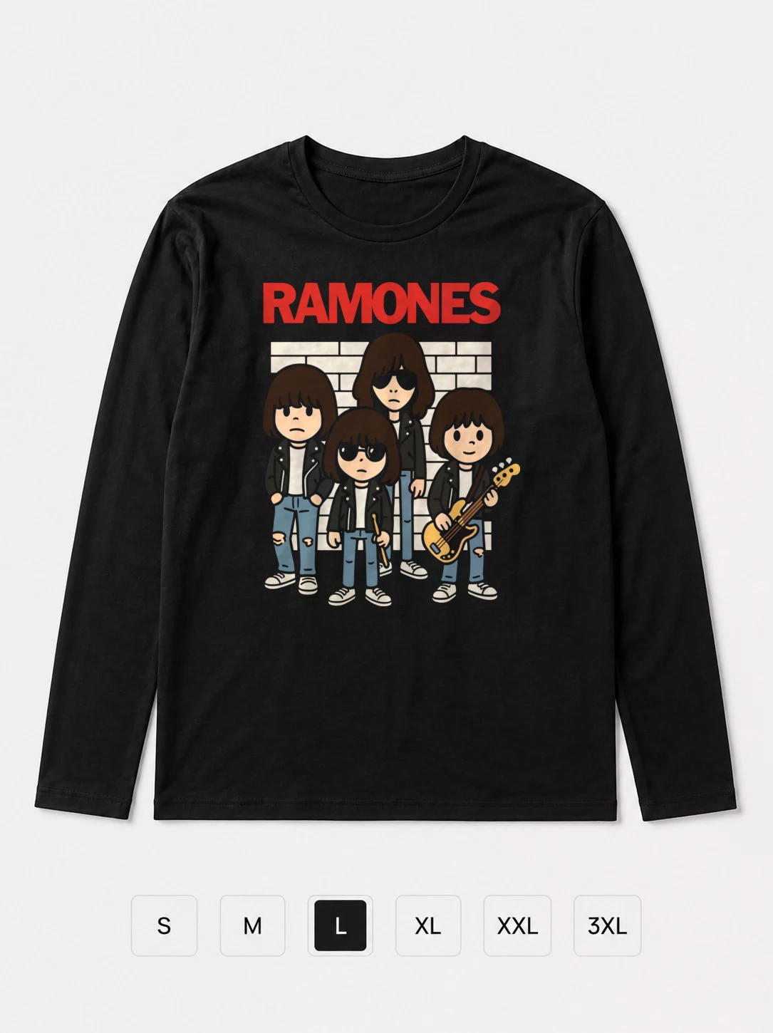 Лонгслив Ramones прикол