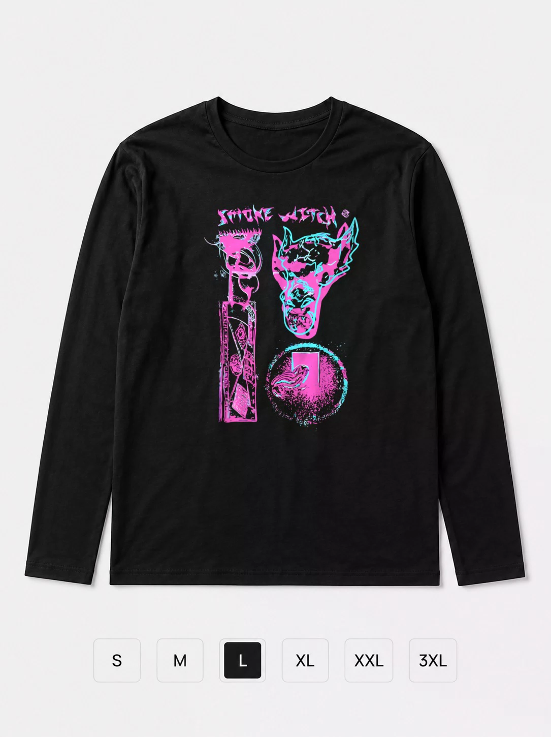 Лонгслив Smoke witch