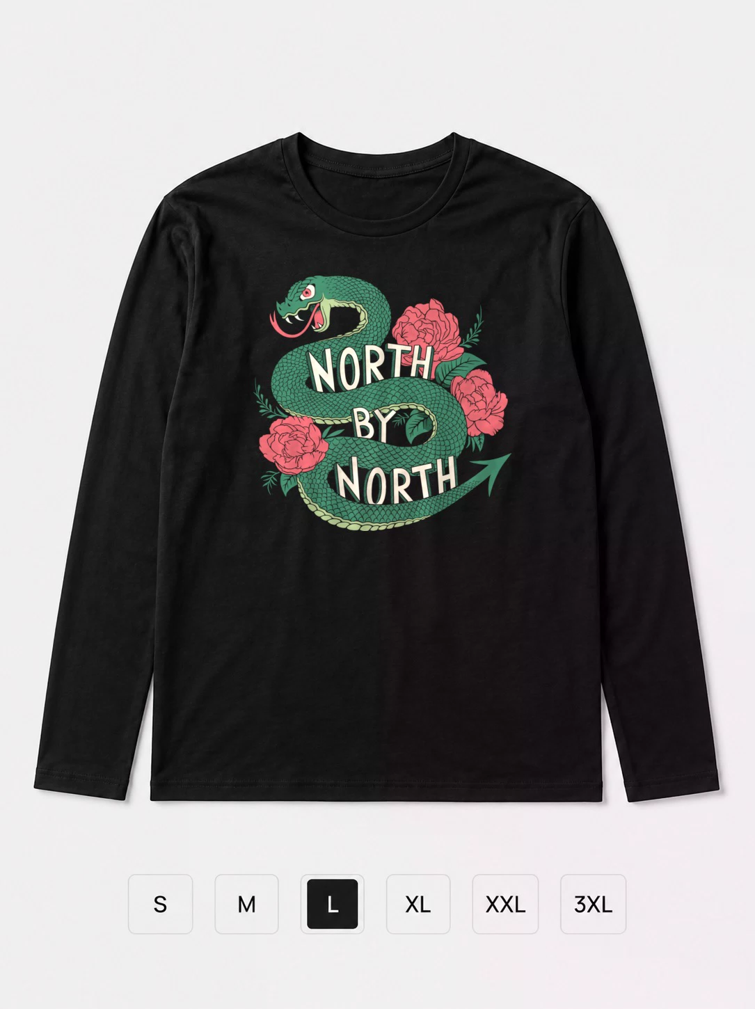 Лонгслив North by north