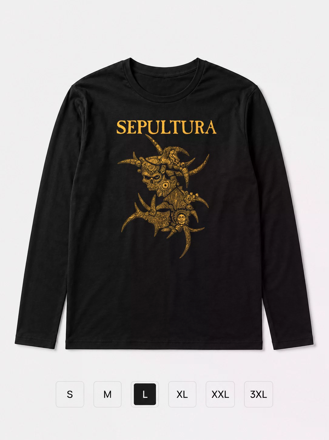 Лонгслив Sepultura метал
