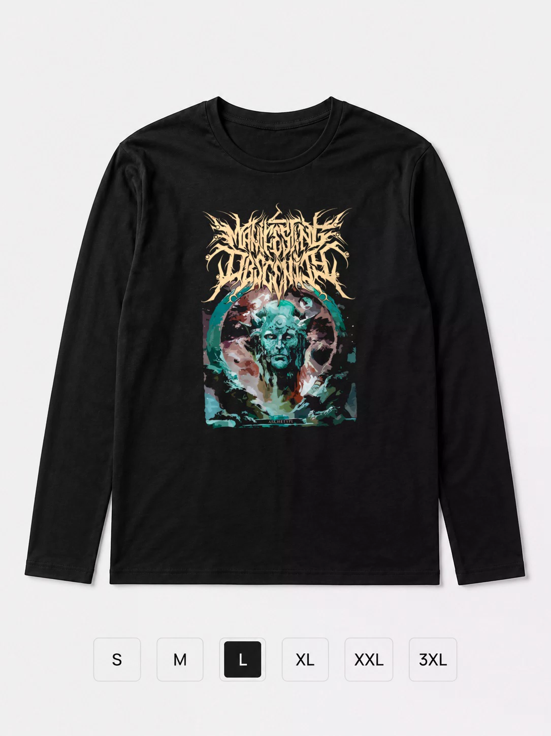 Лонгслив Manifesting obscenity